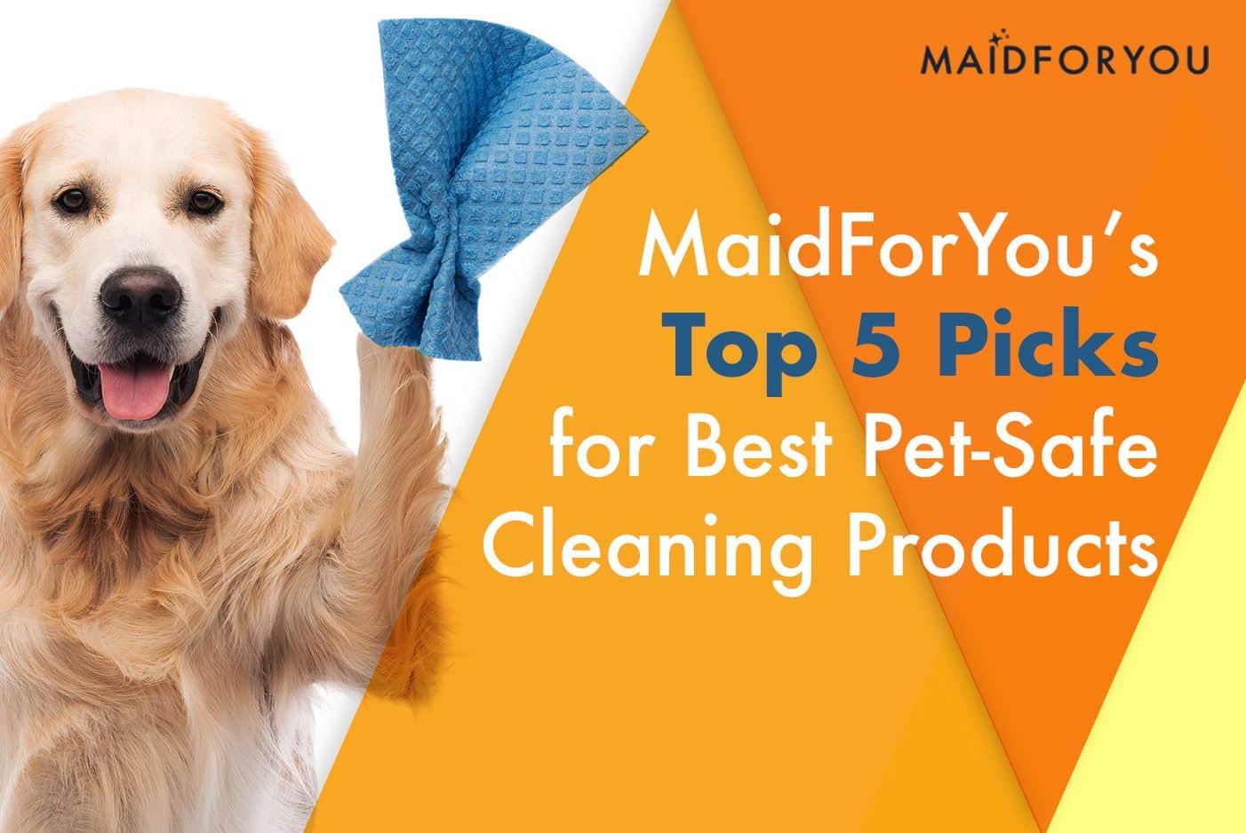 our top 5 picks for best pet-safe cleaning products