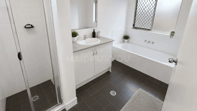 Sydney bathroom after a MaidForYou deep clean