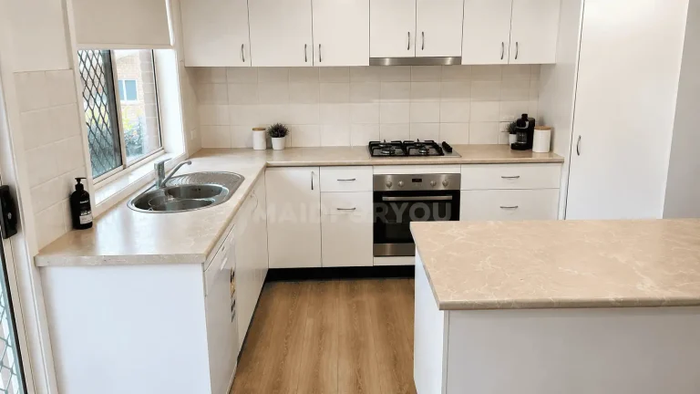 Sydney kitchen after a MaidForYou deep clean