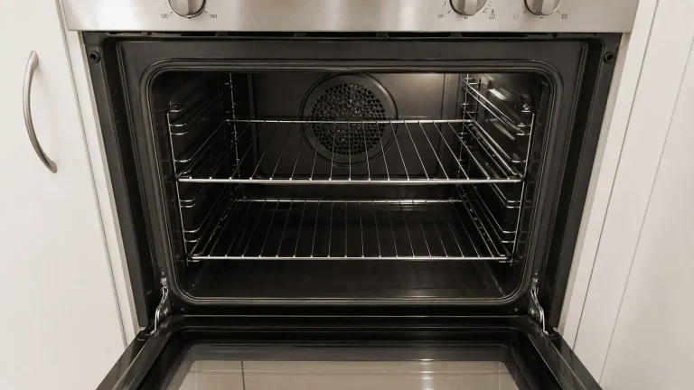 Oven after a MaidForYou oven clean