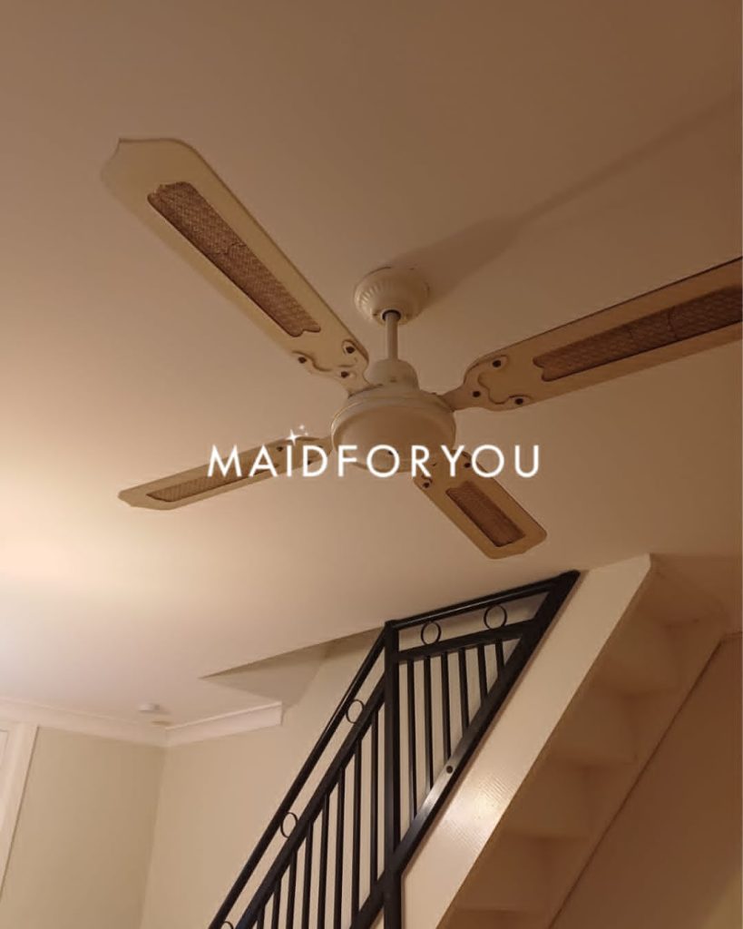 A living room cleaned by MaidForYou as part of an end of lease clean