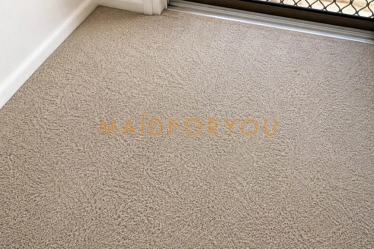 The same nylon carpet after professional cleaning
